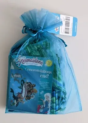 FIN FUN KIDS MERMAID TAIL & MONOFIN - Size 6 New In Packaging Green And Blue  • $40