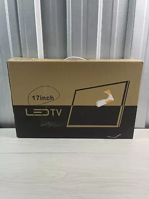 17” Inch 12v Volt TV Caravan Motorhome Remote LED HDMI USB DVB-T2 Wide Angle VW • £109.99
