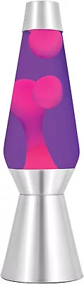 27  GRANDE Lava Motion Lamp PINK Wax Purple Liquid New In Box Sealed GIANT • $179.95