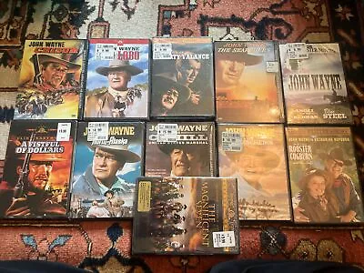 11 DVD Western Lot (John Wayne And More) Most New & Sealed • $35