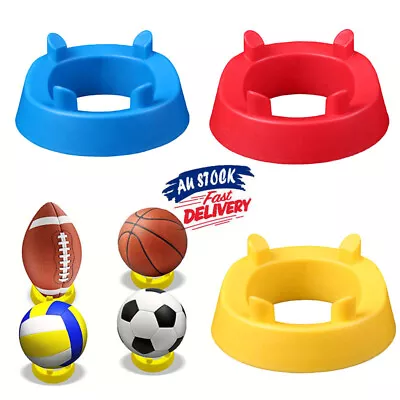 Ball Stand Display Rack Holder Basketball Football Soccer Ball Support Base AU • $9.99