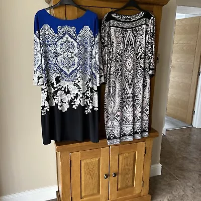 2 DRESSES SIZE 16 WALLIS & M&Co • £4