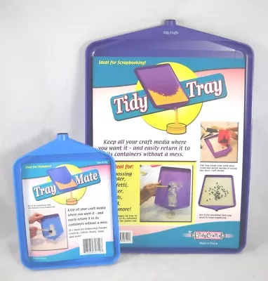 Tidy Crafts Tidy Tray Combo Set 6  X 8  And 10  X 14  2-Pack  #1612 • $13.99