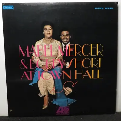 Mabel Mercer & Bobby Short At Town Hall (vg+) Sd-2-604 Lp Vinyl Record • $9.99