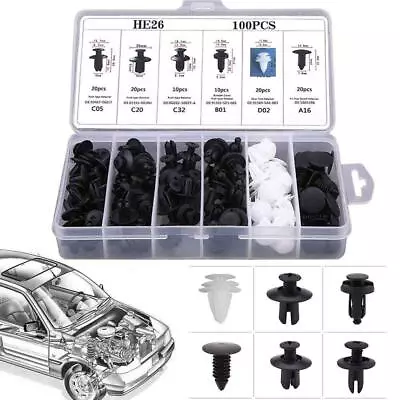 Assortments Car Parts Body Retainer Push Bumper Rivet Clip Trim Molding Pin Kit • $14.99