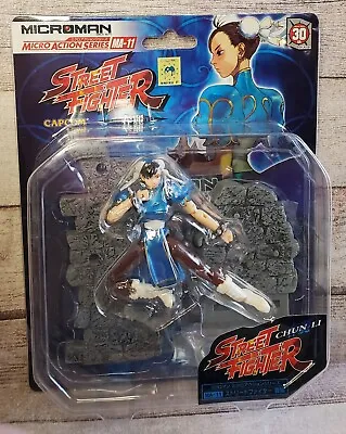 New Microman Chun-Li Street Fighter Action Figure 2005 Capcom Takara MA11 • $45