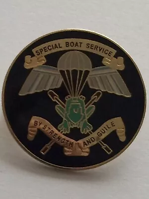 £2 • Buy SBS  Royal Marine Commando FROG TIE PIN SAS SPECIAL FORCES GSG9 RAF NAVY MI5