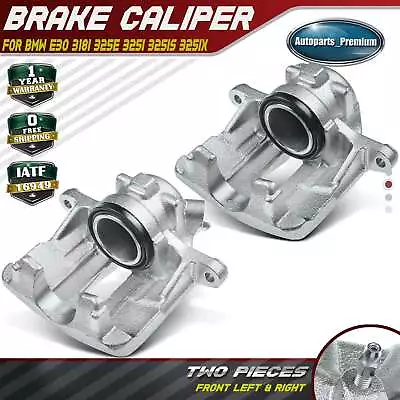 2x Disc Brake Caliper For BMW E30 318i 325e 325i 325is 325ix Front Left & Right • $79.99