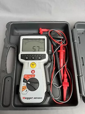 MEGGER MIT400/2 Insulation Resistance  And Con Tester 1KV Brilliant Condition  • £224.57