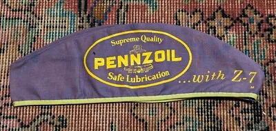 Vintage PENNZOIL Z-7 Motor Oil Service Station Attendant's  Hat Safe Lubrication • $15