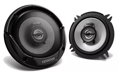 Kenwood 5.25  2-Ways Round Coaxial Car Speakers - KFC-1366S • $39