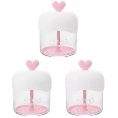  3 Pack Foam Maker For Face Wash Bubbling Tool Girl Cleansing • £17.49