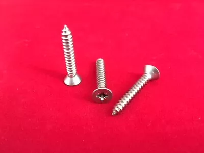 A4-316  Marine Grade Stainless Steel Pozi Countersunk Head Self Tapping Screws • £41.41