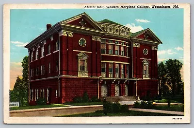 Westminster MD - Alumni Hall - Western Marylan College - McDaniel College • $3.25