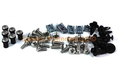 £39.99 • Buy Honda VFR750F VFR 750 1994-97 Full Stainless Steel Fairing Bolts & Screen Bolt