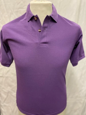 £3.25 • Buy Purple Polo T Shirt Unisex Size Available Kids Size 2 To 60's