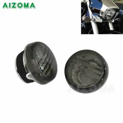 $16.89 • Buy Smoke Turn Signal Light Lens Cover For Suzuki Boulevard M109R C109R M50 VL800