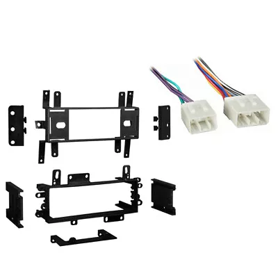 Fits Mazda 626 1993-2000 Single DIN Aftermarket Harness Radio Install Dash Kit • $23.99