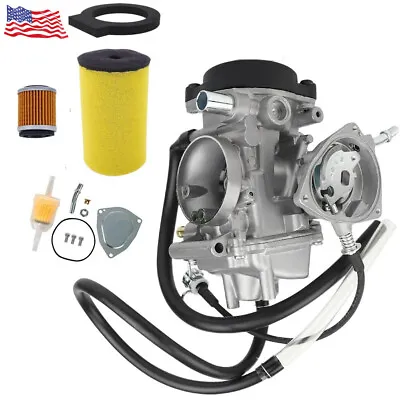 Carburetor For Yamaha Big Bear Bruin Wolverine Kodiak Grizzly 350 400 450 Filter • $45.99