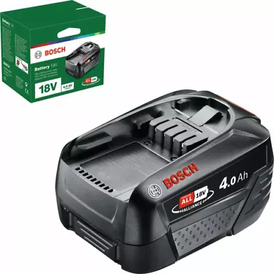 Bosch Home And Garden Battery Pack PBA 18V (battery 4.0 Ah W-C 18 Volt  • £80.29