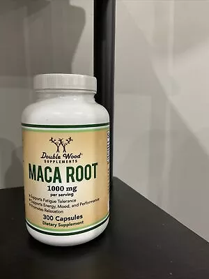 Maca Root Capsules (Black Maca Powder) - 300 X 1000mg Per Serving Capsules • $21