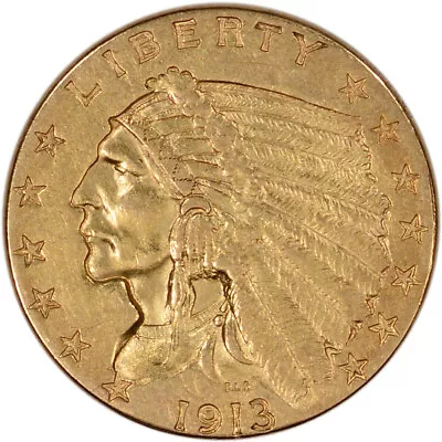 US Gold $2.50 Indian Head Quarter Eagle - Extra Fine - Random Date • $403