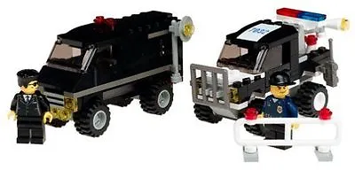 $23.45 • Buy POLICE 4WD And UNDERCOVER VAN, LEGO World City 7032, AUDITED & 100% COMPLETE!