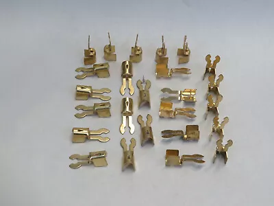 25 Ring Brass Fork Spark Plug Wire Ends Fits Maytag Gas Engine Briggs Wico  • $32.14