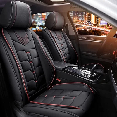 $119.77 • Buy For Mazda 6 2010-2021 Car Seat Covers Full Set 5 Seat Waterproof PU Leather