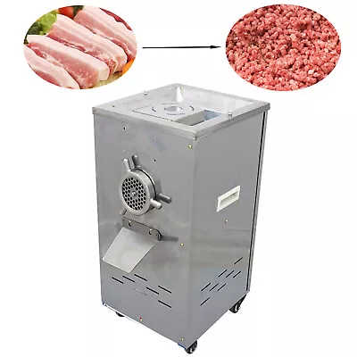 220V Stainless Electric Commercial Meat Grinder Feed Processer 2.2KW 400kg/h • $624.16