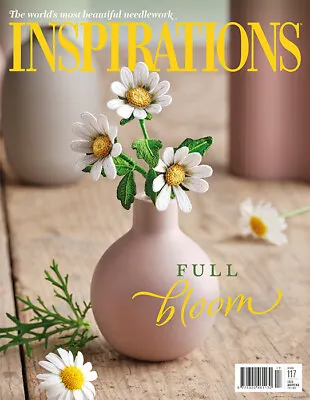 Inspirations Embroidery Magazine - Issue #117 (Feb'23) Inc P&P • £9.99