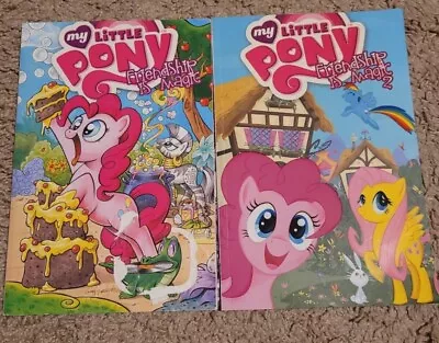 IDW My Little Pony Friendship Is Magic Micro-comic Lot USED Vol Issue 1 And 2 • $20