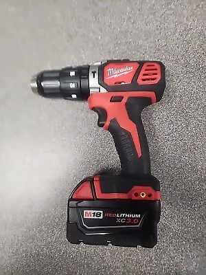 Milwaukee M18 18V Li-Ion 1/2'' Cordless Compact Hammer Drill 2607-20 • $80