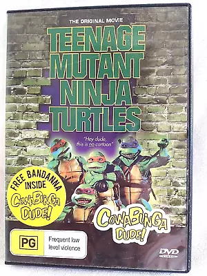 Teenage Mutant Ninja Turtles The Original Movie All Region Free Post • $9.95