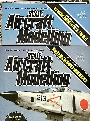 Scale Aircraft Modelling 1978-1998 Vol 1-19 Magazine Back Issue Selection • £3.99