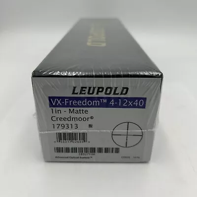 Leupold VX-Freedom 4-12x40mm Creedmoor Reticle Scope 179313 • $299