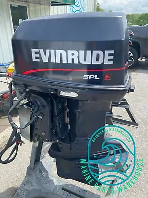 Used 1995 Evinrude 88 HP 4-Cylinder Carbureted 2-Stroke 20  (L) Outboard Motor • $2995