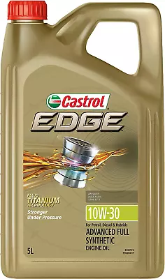 Castrol Edge Engine Oil 5 Litre - EXPRESS SHIP • $70.99