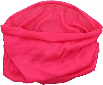 Motique Accessories Solid Seamless Tube Bandana Neck Gaiter • $6.99