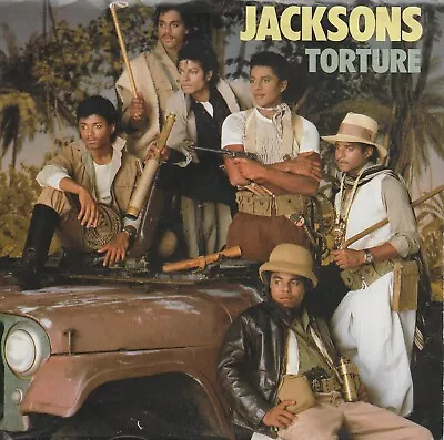 MICHAEL JACKSON  Torture  45 With PicSleeve From 1984  THE JACKSONS • $4.99