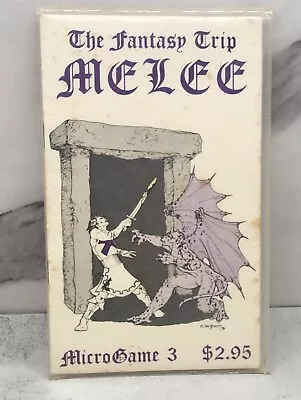 Fantasy Trip Melee Microgame 3 Metagaming 1977 Unpunched Card • $125