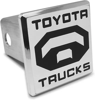 Toyota Trucks Billet Aluminum Steel Trailer Tow Hitch Cover Official Licensed • $59.95