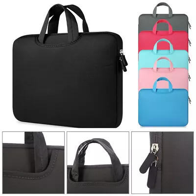 Laptop Case Bag Sleeve With Handle For 11  -15.6  Macbook Pro Air HP Lenovo DELL • $20.89