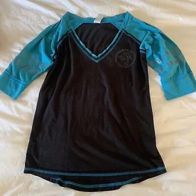 Zumba Mid Sleeve Baseball Top Medium  • £3