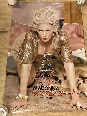 £40 • Buy Madonna Reinvention 2004 Tour Poster Rare