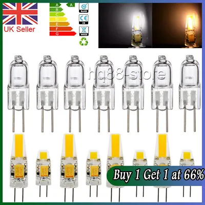 Dimmable G4 LED Bulbs 3W 6W 10W 20W Capsule Light Lamp Replace Halogen Bulb UK • £3.51