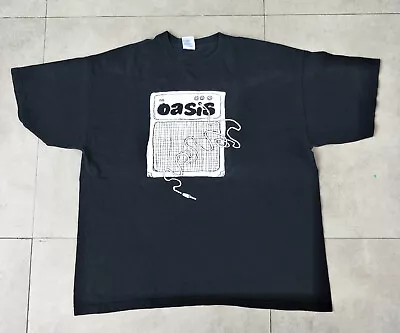 Vintage OASIS Shirt Mens XL  Black • $50