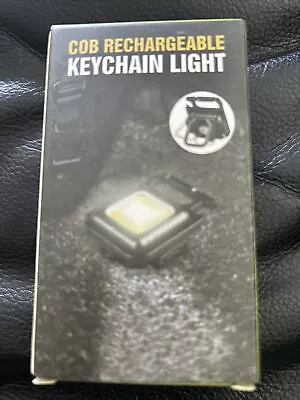 Mini COB Flashlights 800 Lumens Small Bright Rechargeable Keychain Light US • $1.99