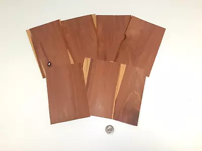 1 Lot Of 7pcs Aromatic Red Cedar Raw Veneer Shorts Lot #171 • $15.49