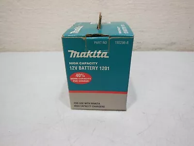 Genuine Makita High Capacity 12V 1201 Rechargeable Battery 192296-8 - New • $49